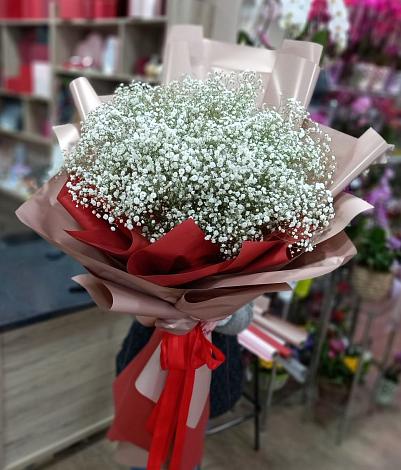 Букет цветов из: Гипсофила в Миасское