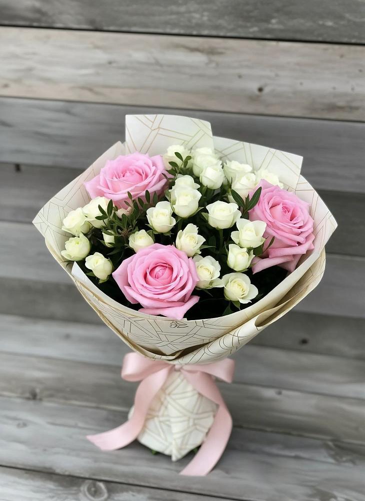 Букет цветов из: Розы в Миасское