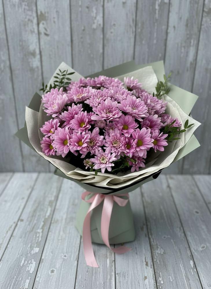 Букет цветов из: Хризантемы в Миасское