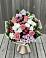Букет цветов из: Альстромерии, Гвоздики, Розы и Хризантемы в Миасское