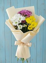 Букет цветов из:  Хризантемы в Миасское
