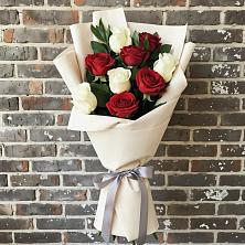 Букет цветов из:  Розы в Миасское