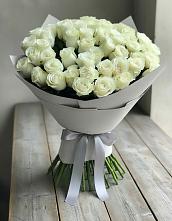 Букет 35 Белых роз в Миасское