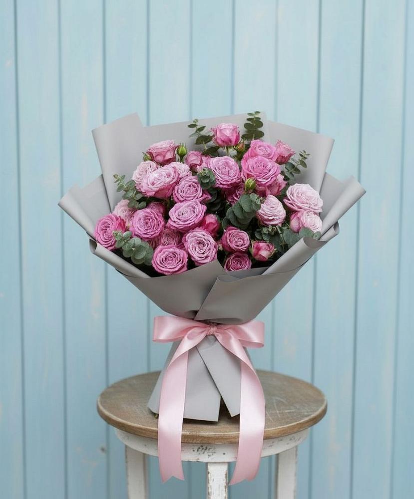 Букет цветов из: Розы в Миасское