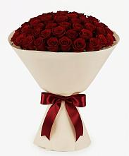 Букет 101 Бордовая роза Блэк Бакарра в Миасское