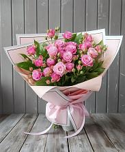 Букет Розовый кустик в Миасское