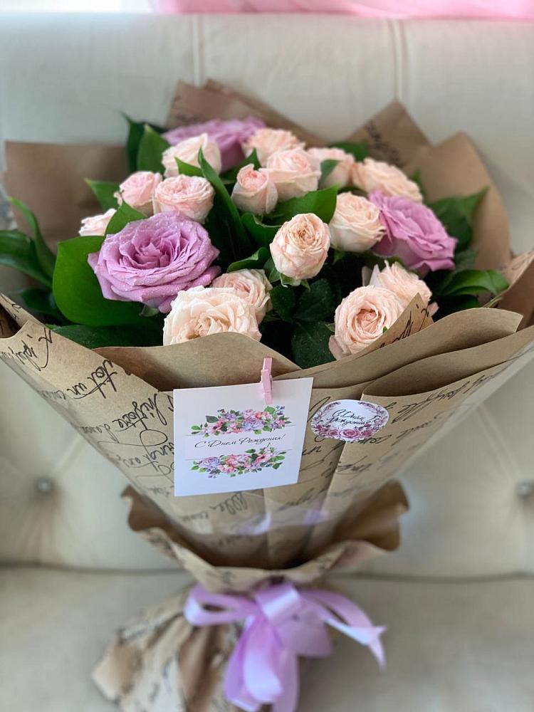 Букет цветов из: Розы в Миасское