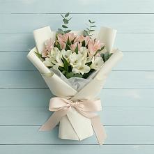 Букет цветов из:  Альстромерии в Миасское
