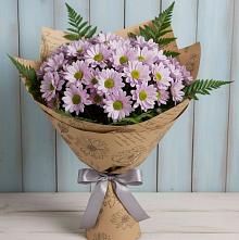 Букет цветов из:  Хризантемы #REPLACE_PRED# Миасское