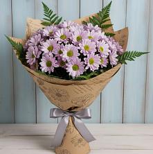 Букет цветов из:  Хризантемы в Миасское