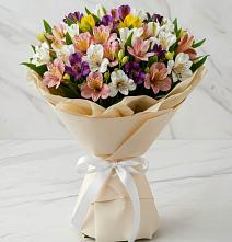 Букет цветов из:  Альстромерии #REPLACE_PRED# Миасское