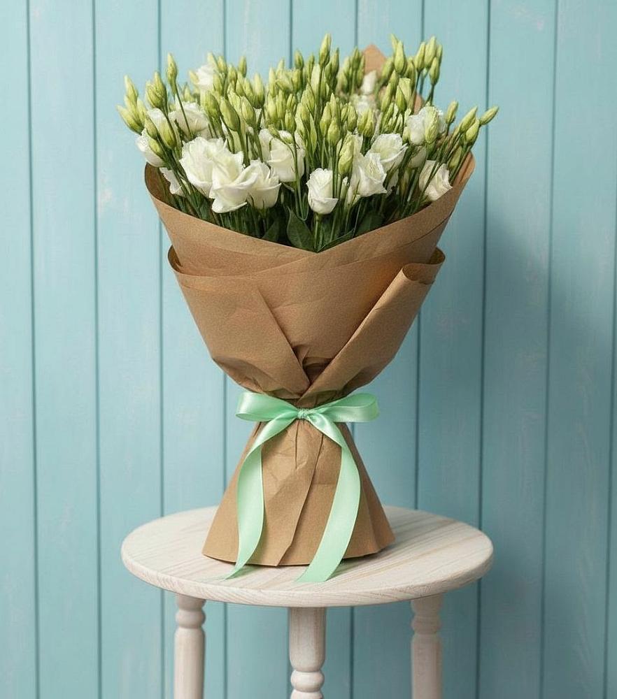 Букет цветов из: Лизиантусы в Миасское