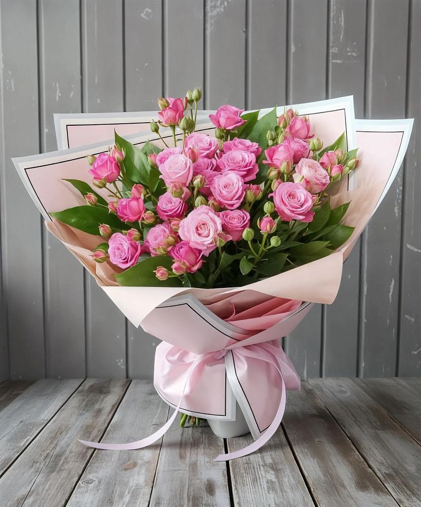 Букет Розовый кустик в Миасское