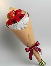 Букет цветов из:  Розы в Миасское