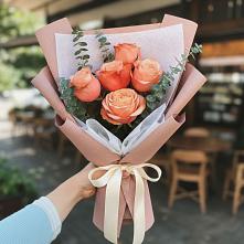 Букет цветов из:  Розы в Миасское