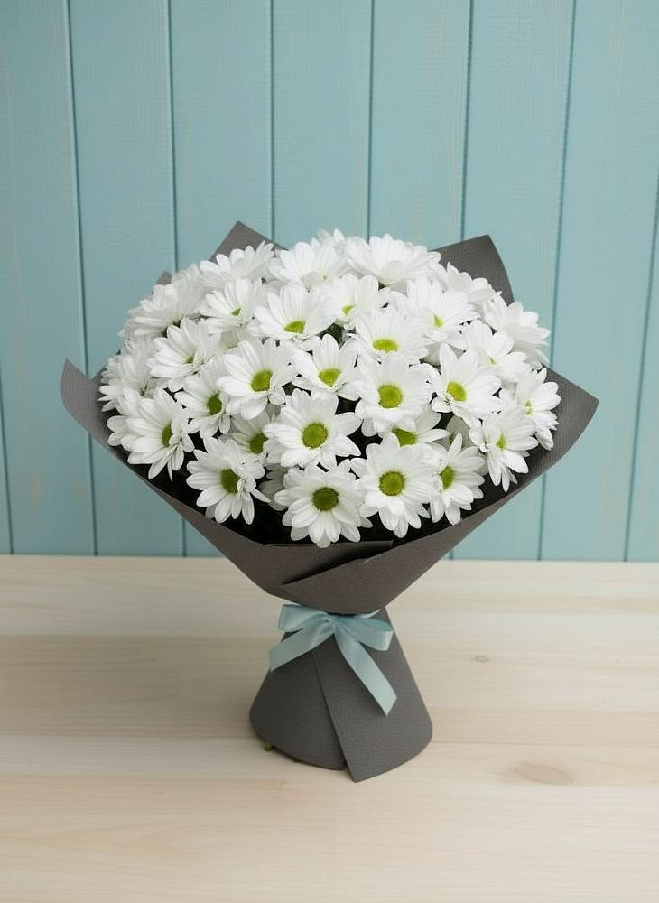 Букет цветов из: Хризантемы в Миасское