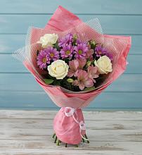 Букет цветов из:  Герберы в Миасское