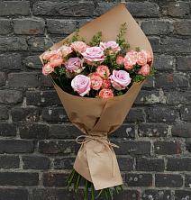 Букет цветов из:  Розы в Миасское