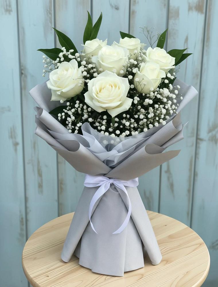 Букет цветов из: Розы в Миасское