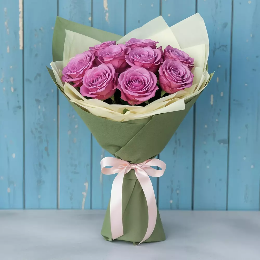 Букет Розы Фёрст Леди в Миасское