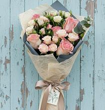 Букет цветов из:  Розы в Миасское