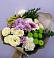Букет цветов из: Хризантемы, Розы, Гвоздики и Герберы в Миасское