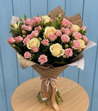 Букет цветов из:  Розы в Миасское