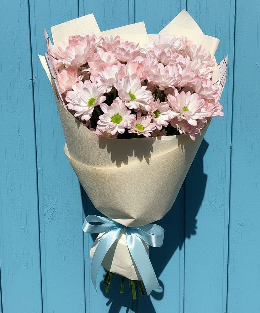 Букет цветов из: Хризантемы в Миасское