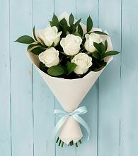 Букет цветов из:  Розы в Миасское