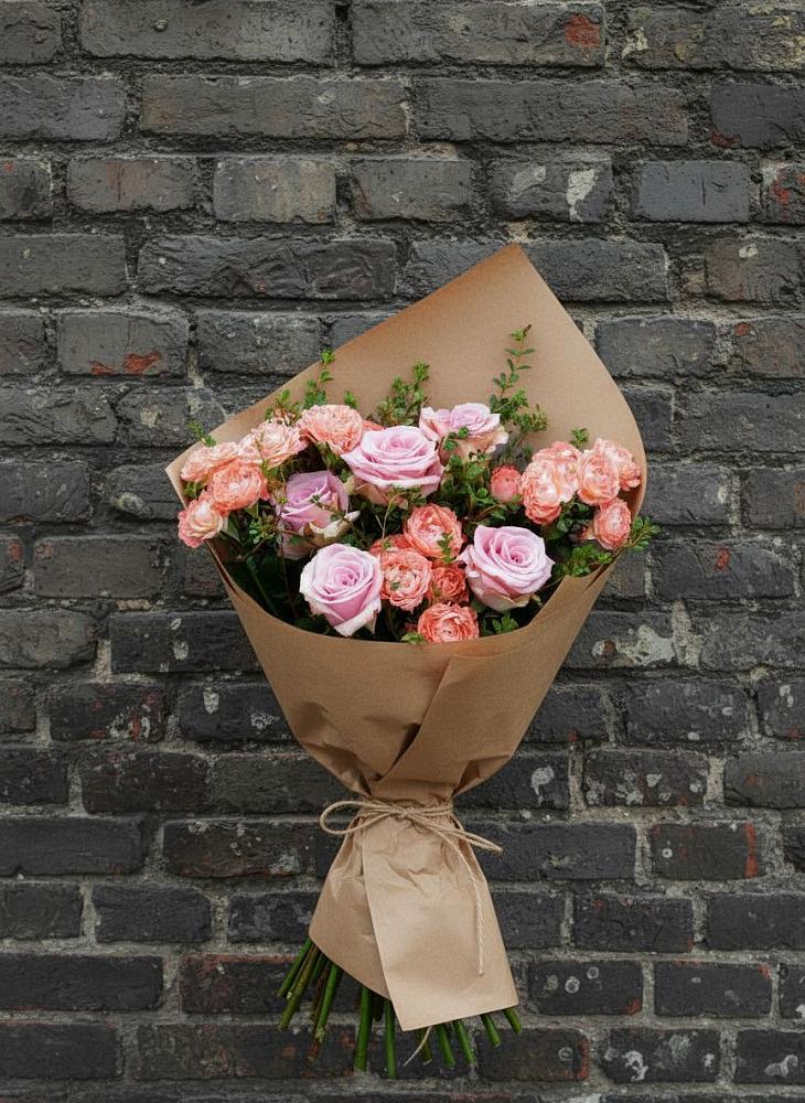 Букет цветов из: Розы в Миасское