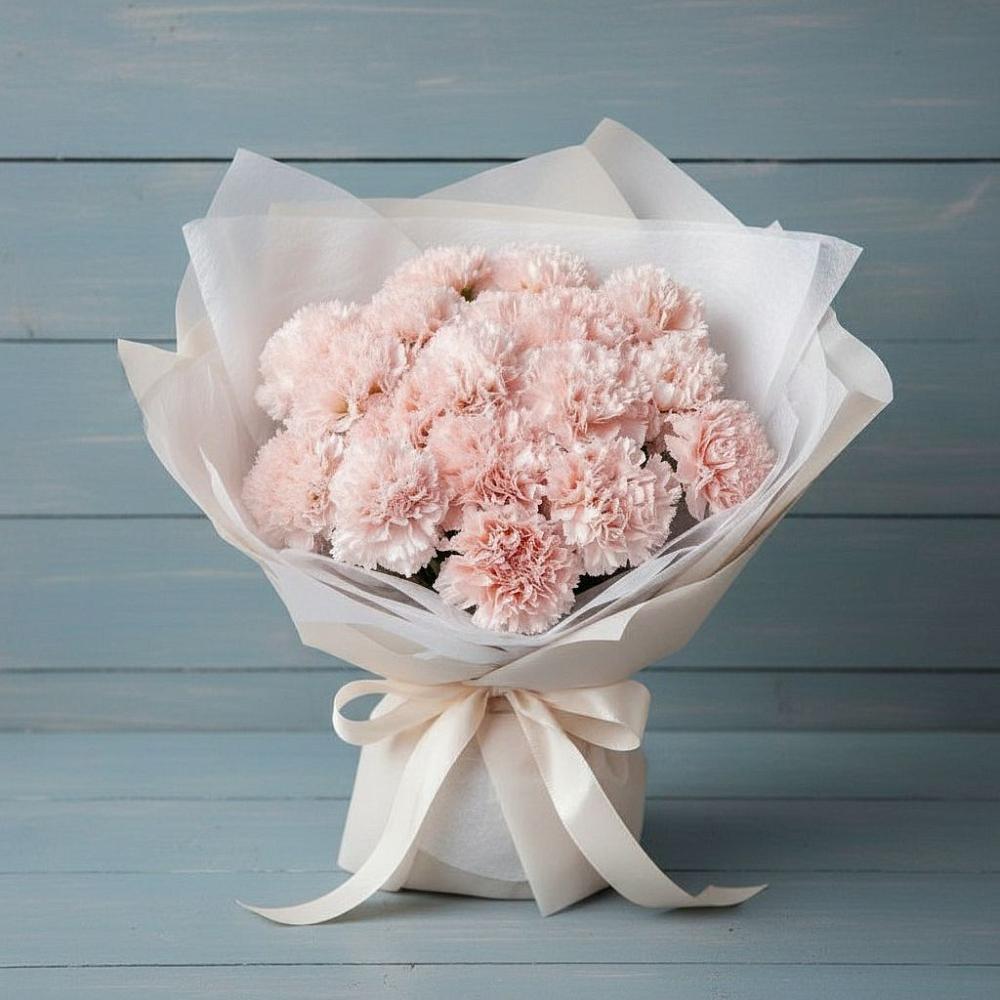 Букет цветов из: Гвоздики в Миасское