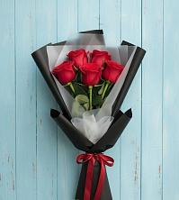 Букет цветов из:  Розы в Миасское