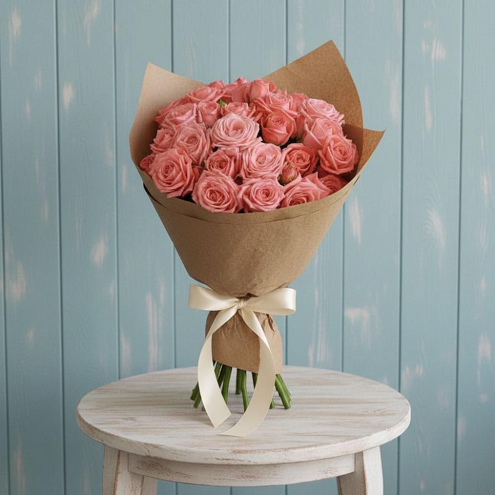 Букет цветов из: Розы в Миасское