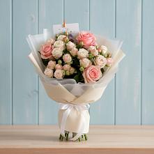 Букет цветов из:  Розы в Миасское