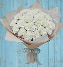 Букет цветов из:  Гвоздики в Миасское
