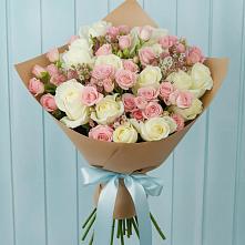 Букет цветов из:  Розы в Миасское