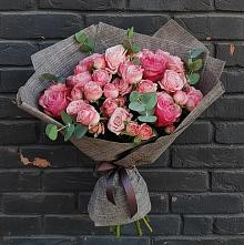 Букет цветов из:  Розы в Миасское